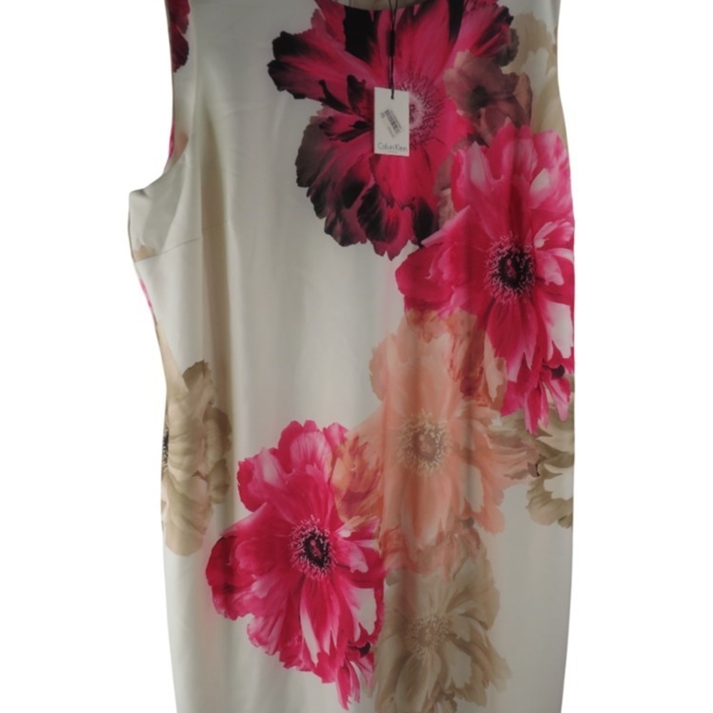 Calvin Klein Pink Floral Dress
